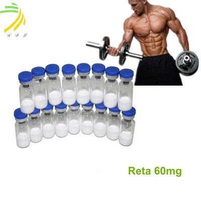 quality 99% Purity Retatrutide 60mg/vial, 10 vials/box LY3437943 factory