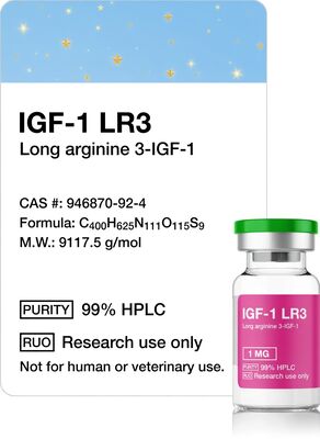 quality Vialla da 1 mg di IGF1-Lr3 (Insulin-like Growth Factor-1 Long Arg3) ad alta purezza factory